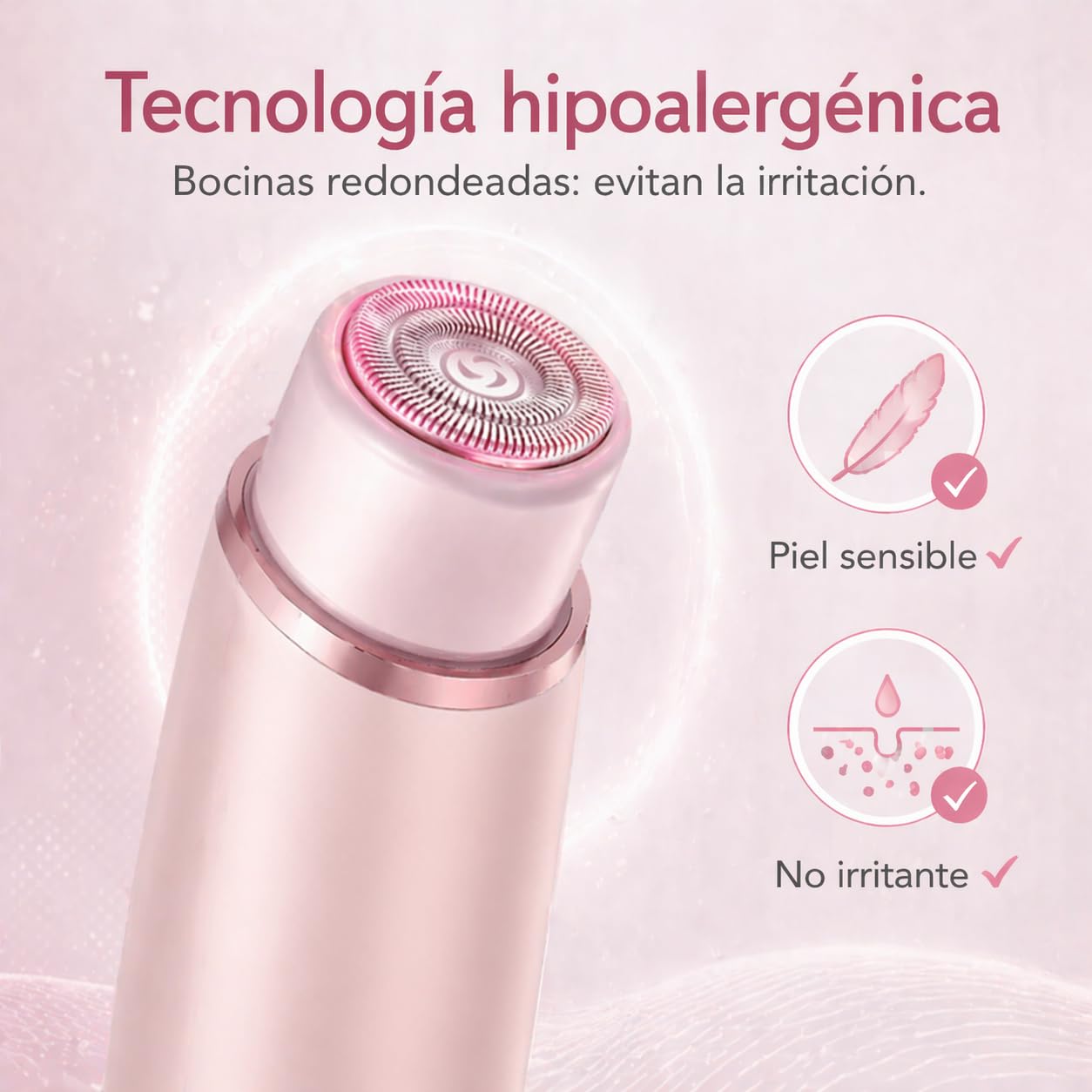 Ephra Depiladora Intima, 2 En 1 Recargable Con Doble Cabezal, Afeitadora Corporal Completa Para Piernas, Axilas, Brazos Y Zona Bikini, Uso HúMedo Y Seco (Azul)